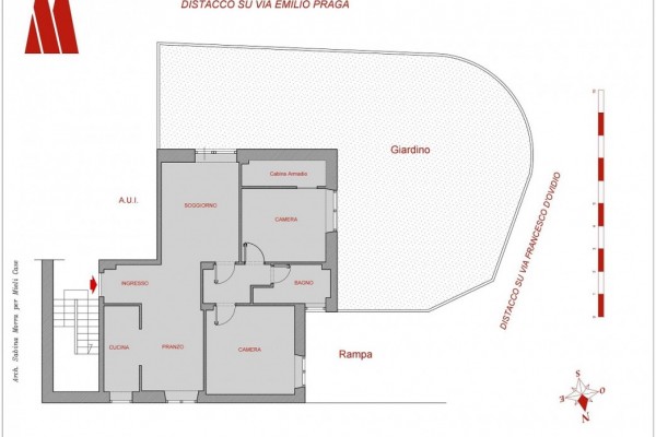 Talenti 108 mq con giardino